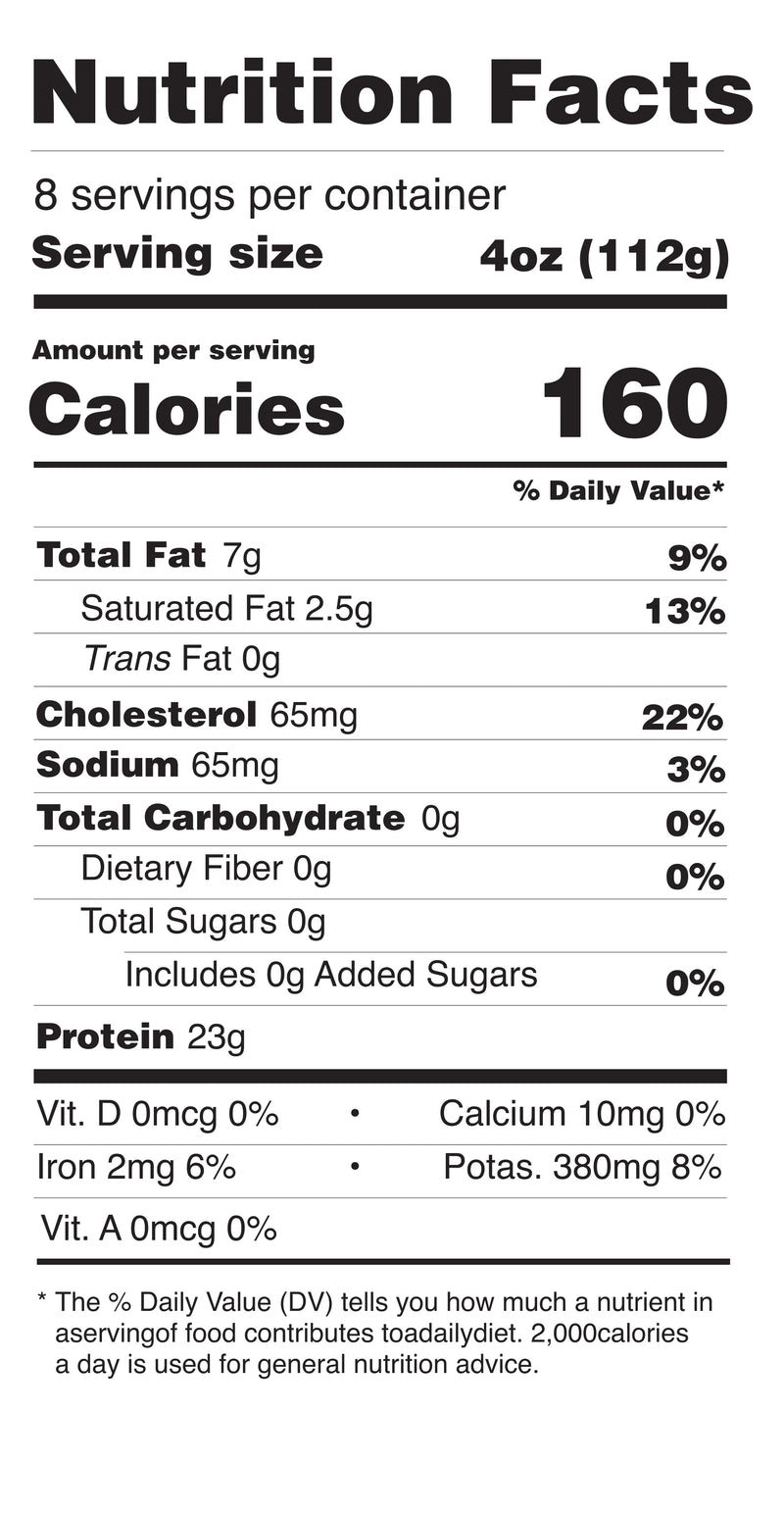 Beef Roast nutrition facts