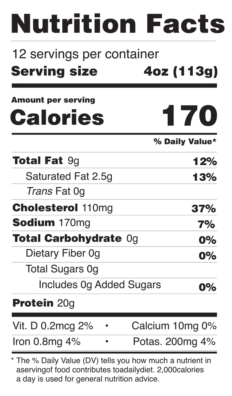 Chicken Drumsticks nutrition facts